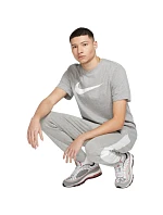 Pánske tričko Nike Sportswear Swoosh Tee Icon grey DC5094 063 pánske