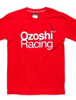Ozoshi Satoru pánska košeľa M červená O20TSRACE006