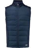 Cutter & Buck Oak Harbor Vest Men Pánska hybridná vesta 68.1476 tmavomodrá Cutter & Buck Oak Harbor Vest Men Pánska hybridná vesta 68.1476 tmavomodrá