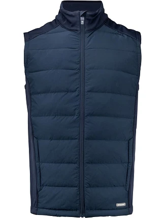 Cutter & Buck Oak Harbor Vest Men Pánska hybridná vesta 68.1476 tmavomodrá Cutter & Buck Oak Harbor Vest Men Pánska hybridná vesta 68.1476 tmavomodrá
