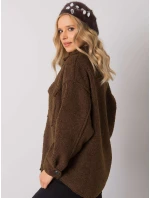 Dámska čiapka BF38834 1 tmavo hnedá