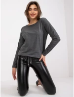 Blúzka RV BZ 5122.04P tmavo šedá