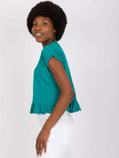 Tričko TW TS 1053.21X tmavo zelená