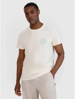 Pánske tričko s potlačou 4F 4FWSS25TTSHM1980-11S