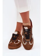 Sneakersy Damskie Daniel Lopez Just Dare SS2D4016 Camel