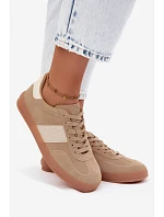 Dámske semišové tenisky Big Star UU274009 Beige Dámske semišové tenisky Big Star UU274009 Beige