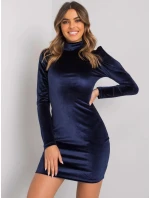 Dámske šaty RV SK 7279.76 Tmavomodrá - Rue Paris Dámske šaty RV SK 7279.76 Tmavomodrá - Rue Paris