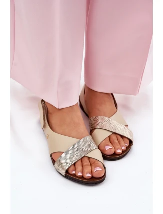 Sandále model 212125 Krok vo veľkom štýle