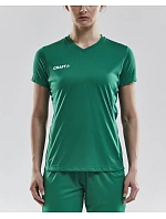 Craft Teamwear Squad Go Jersey Solid W Dámske športové tričko s výstrihom do V 82.5566 biele Craft Teamwear Squad Go Jersey Solid W Dámske športové tričko s výstrihom do V 82.5566 biele