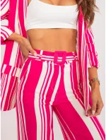 Nohavice DHJ SP 5077.27 fuchsií