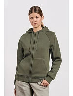 Promodoro 5505 Dámska mikina s kapucňou z hrubej bavlny 40.5505 heather grey