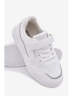 Sneakersy Dziecięce Na Rzep Big Star SS374042 Białe
