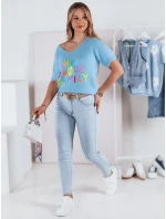 Dámsky sveter FATEL modrý FashionStreet MY2316 Dámsky sveter FATEL modrý FashionStreet MY2316