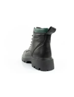 Lee Cooper topánky dámske trapper topánky kožené zateplené šnurovacie dámske topánky