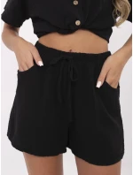 Šortky MO SN 9717.95 čierne