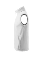 Next fleecová vesta unisex biela 00 (štítok značky)