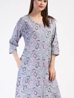 Dámske domáce šaty s trojštvrťovými rukávmi Miana