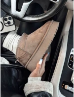 Dámske topánky SNOWTRED khaki FashionStreet ZY0567