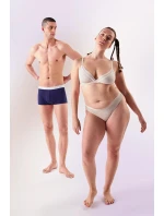 Pánske boxerky GO ABC 2.0 Hipster 2P - MODRÁ - modrá 00RA - SLOGGI Pánske boxerky GO ABC 2.0 Hipster 2P - MODRÁ - modrá 00RA - SLOGGI