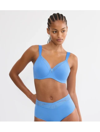 dámska podprsenka True Shape Sensation T Bra W01 - BLUE - modrá 005J - TRIUMPH