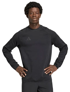 Pánska mikina adidas Tiro 26 Travel Crew, čierna, JM5540, 2XL