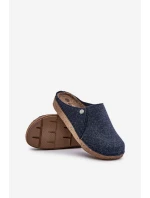 Męskie Obuwie Domowe Kapcie Klapki Inblu MT000011 Grantowe Męskie Obuwie Domowe Kapcie Klapki Inblu MT000011 Grantowe