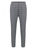 Dámske nohavice M712 Vzor 115 žlto-čierna kocka - Figl