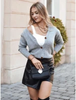 ZOLA dámsky svetlosivý sveter FashionStreet MY1603 ZOLA dámsky svetlosivý sveter FashionStreet MY1603