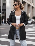 Dámska prechodná bunda KELION black FashionStreet TY4151 Dámska prechodná bunda KELION black FashionStreet TY4151
