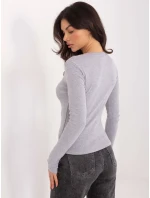 Blúzka WT BZ A1134.13 svetlosivá
