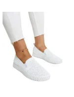 Dámske mokasíny 7872 WH White - VINCEZA