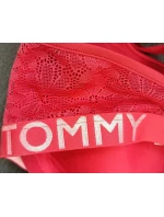 Dámska podprsenka UW0UW01185 bordová - Tommy Hilfiger Dámska podprsenka UW0UW01185 bordová - Tommy Hilfiger