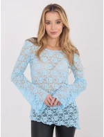 Blúzka PM BZ SF128.50 svetlomodrá Blúzka PM BZ SF128.50 svetlomodrá