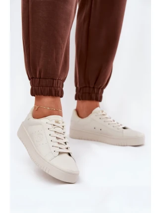 Dámske kožené tenisky ECO Big Star - béžové Dámske kožené tenisky ECO Big Star - béžové