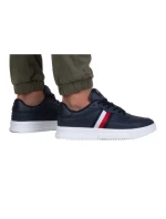 Topánky Tommy Hilfiger Supercup Leather Stripes M FM0FM04824 DW5