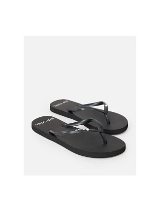 Plážové šľapky RIP CURL Premium Surf Bloom Open Toe, čierne Plážové šľapky RIP CURL Premium Surf Bloom Open Toe, čierne