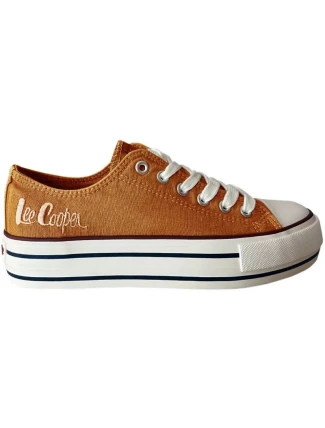 Dámska športová obuv LCW-24-31-2216LA Mustard with White - Lee Cooper