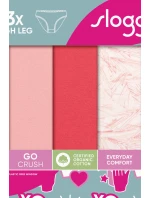SLOGGI GO CRUSH NOHAVIČKY S VYSOKÝMI NOHAVIČKAMI 3PACK M005
