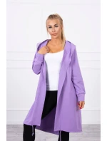 Fialová bunda s potlačou Fialová bunda s potlačou