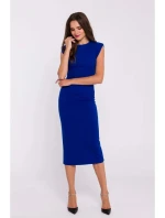 Dámske šaty S382 Royal Blue - Stylove Dámske šaty S382 Royal Blue - Stylove