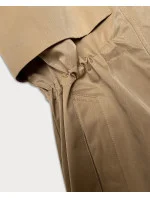 Béžová dámska bunda s vyhrnutými rukávmi LHD (LHD-24591) Béžová dámska bunda s vyhrnutými rukávmi LHD (LHD-24591)