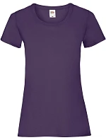 Fruit of the Loom Lady-Fit Valueweight T Dámske tričko 16.1372 fialové