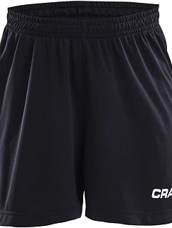 Craft Teamwear Squad Go Short Solid Jr Detské športové šortky 82.5586 čierne