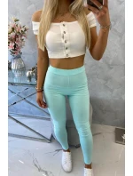 Legíny nohavice Brooklyn mint