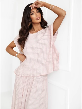 IT BZ blúzka FL10332.80 svetloružová