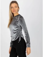 Blúzka LK BZ 509033.36P sivá