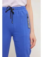 Dámske nohavice / tepláky TRU0010-013 kráľovská modrá - Monnari Dámske nohavice / tepláky TRU0010-013 kráľovská modrá - Monnari