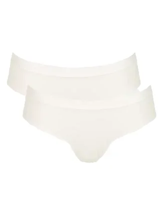 Dámske nohavičky GO Casual Hipster 2P - WHITE - biela 00GZ - SLOGGI