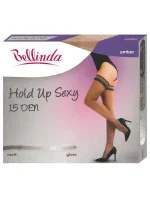 HOLD UP SEXY 15 DEN samodržiace pančuchy - BELLINDA - jantárová HOLD UP SEXY 15 DEN samodržiace pančuchy - BELLINDA - jantárová