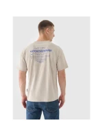 Pánske tričko oversize s 4F 4FRSS24TTSHM2535-83S